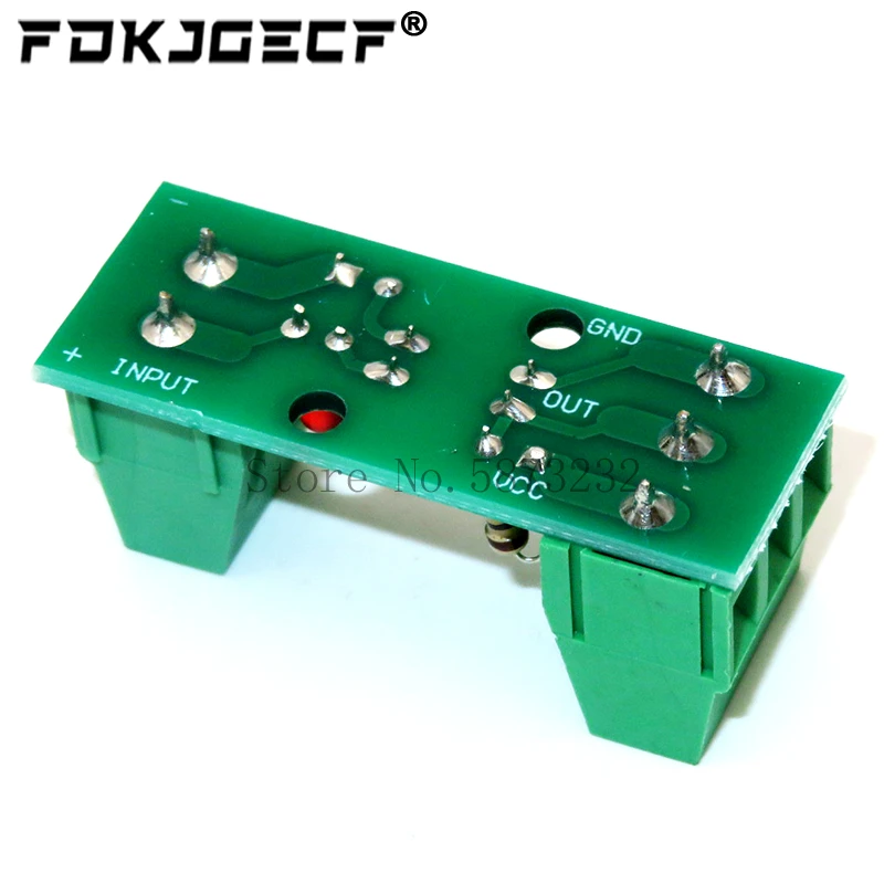 1 Channel Way Optocoupler Isolation Module PC817 EL817 3V-5V 12V 24V Photoelectric Isolator Rail Holder PLC Drive Motor Board