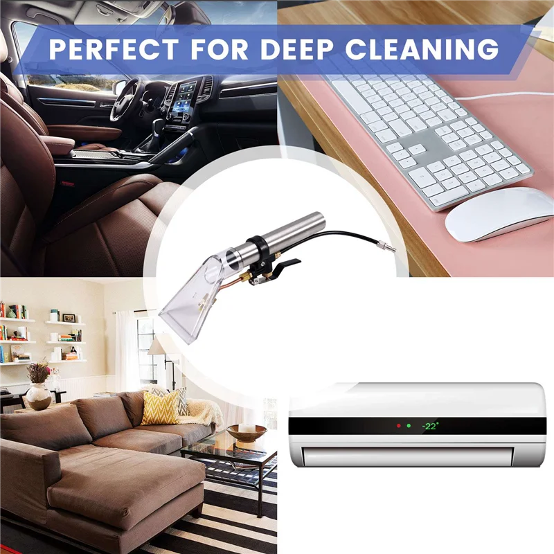 

【24 часа распродажа】2X экстрактор для чистки ковров для обивки, пылесос, насадка для мытья, детали пароочистителя, мебель, чистка автомобиля Han