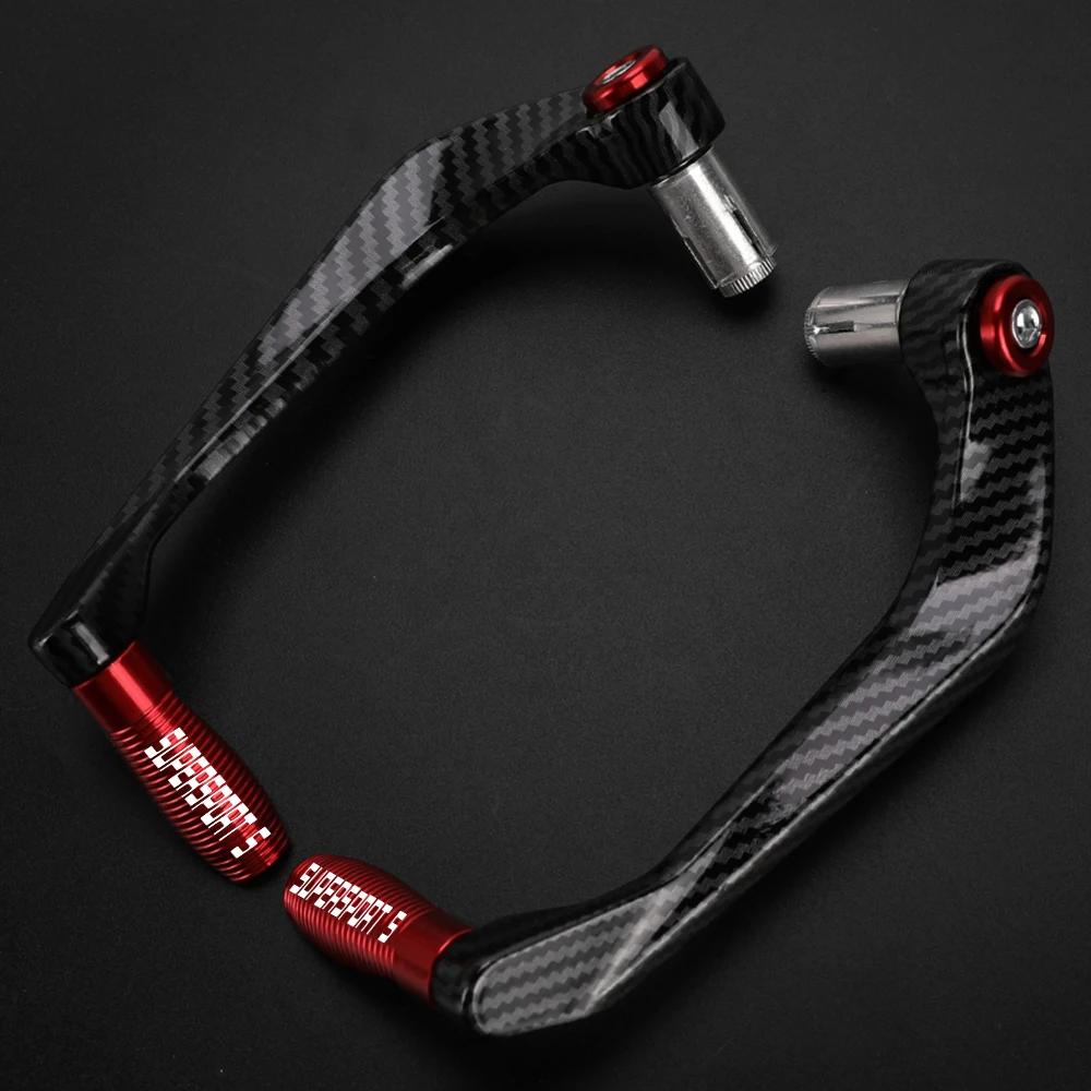 

FOR DUCATI SUPERSPORTS 2017-2018 Motorcycle Accessories Handlebar Brake Clutch Lever Hand Guard Handguard Protector CNC Aluminum