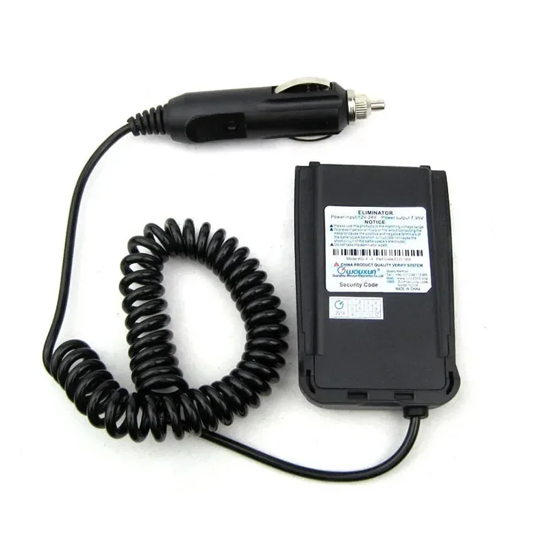 5 قطعة/الوحدة الأصلي Wouxun KGUV8D KG-UV8D زائد شاحن سيارة مزيل البطارية محول اتجاهين راديو الملحقات