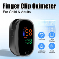 Finger Oximeter Digital Fingertip Pulse Oximeter Blood Oxygen Saturation Meter Finger SPO2 PR Heart Rate Monitor Health Care