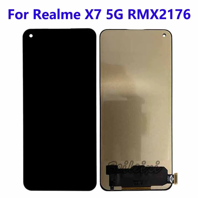 For Realme X7 5G RMX2176 LCD Display Touch Screen Digitizer Assembly Replacement Accessory