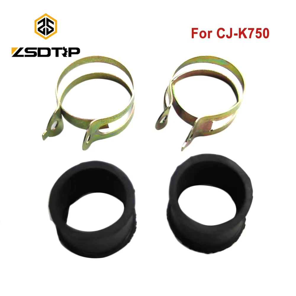 ZSDTRP 1 زوج الأورال خمر دراجة نارية المكربن مدخل الهواء مهايئ المرشّح ل CJ K 750 الأورال M72 حافظة لسيارات BMW R50 R1 R12 R 71