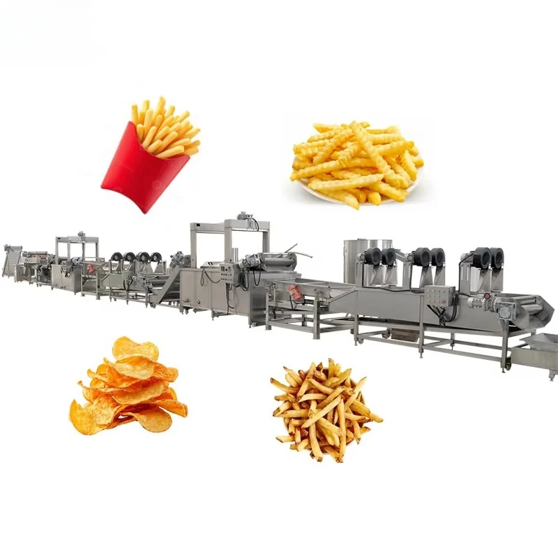 FOODLINE European Standard Potato Chips Production Line Compliance Equipment For Export-oriented Food Factory