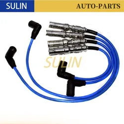 0986356345 06A998031 Ignition Cable Wires Spark Plug Wire For Volkswagen Golf Jetta Beetle 2.0L