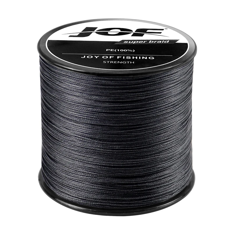 Jof geflochtene Angelschnur 4 Stränge 1000m 500m 300m Multi filament schnur Karpfen angeln 8-80lb Pe Angelschnur Seefischerei 4x Geflecht draht