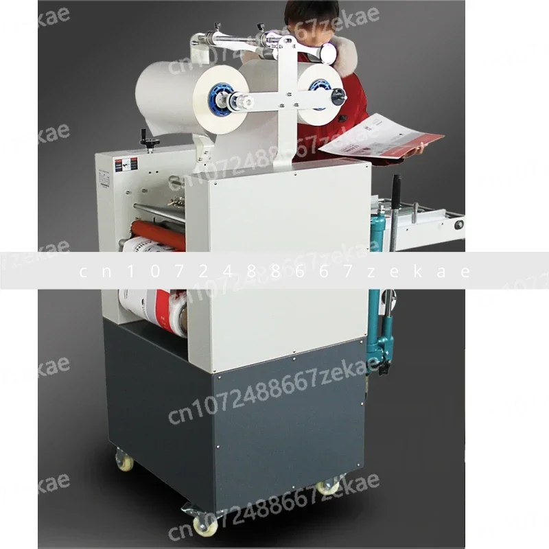 Upgrade Heavy-duty Hydraulic Laminating Machine 400FY Automatic Laminating Machine Album Cover Self-adhesive Laminating Machine