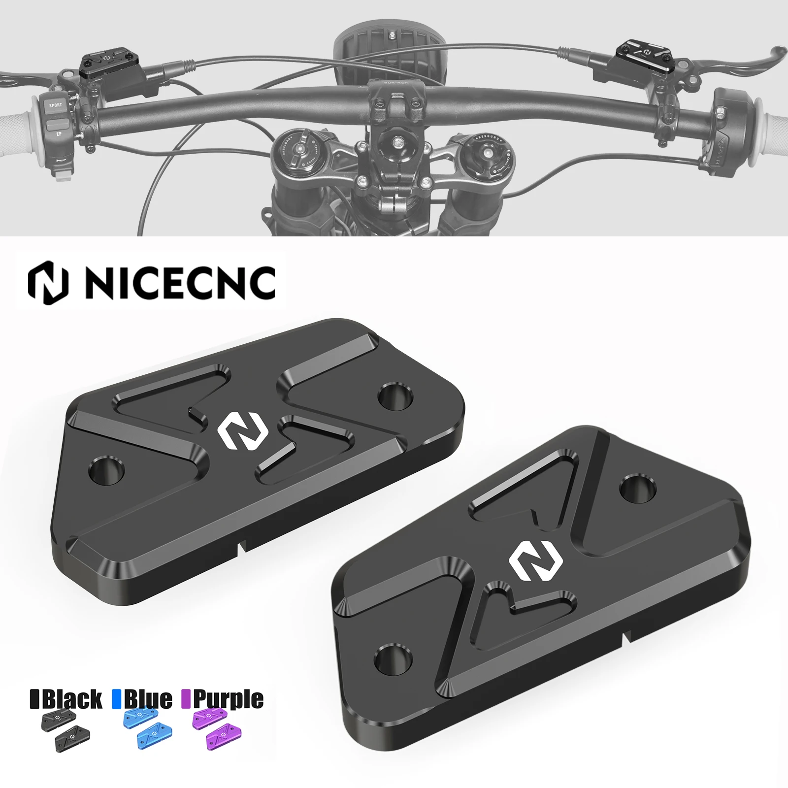 NiceCNC For Surron Accessories light bee X S L1E Segway X160 X260 Front Rear Brake Reservoir Cover Cap Sur ron Electric Bike