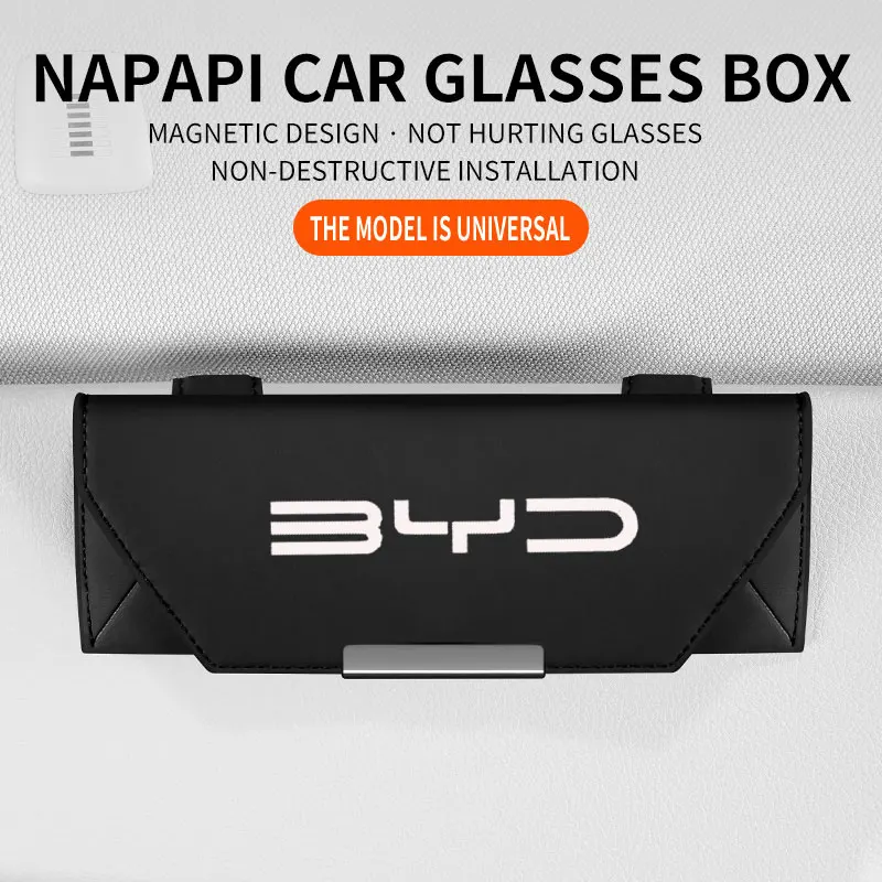 مناسبة ل BYD E2e3 ختم النورس دولفين المدمرة 05 الفرقاطة 07 نظارات السيارات النظارات الشمسية كليب #6