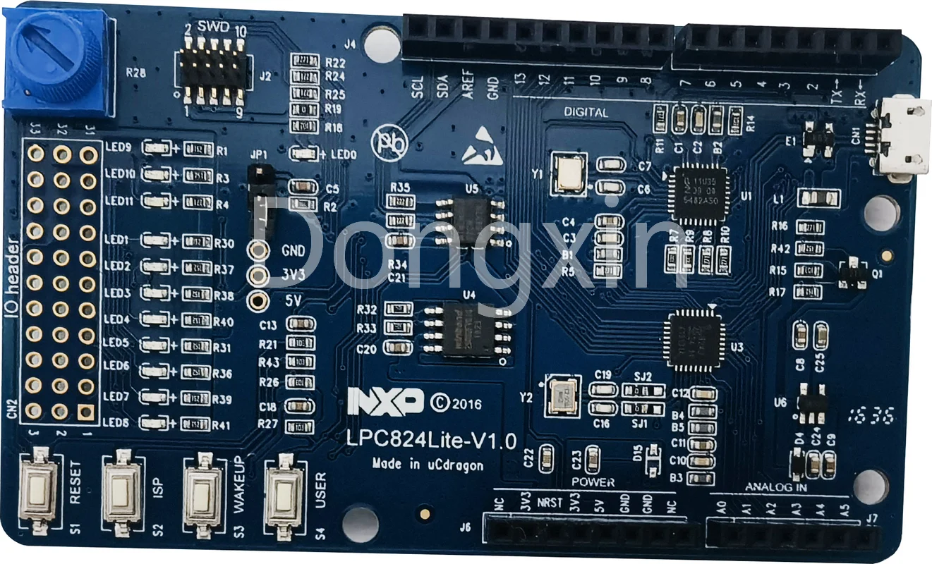 LPC824Lite Cortex-M0+ evaluation board NXP development board new original large quantity in stock