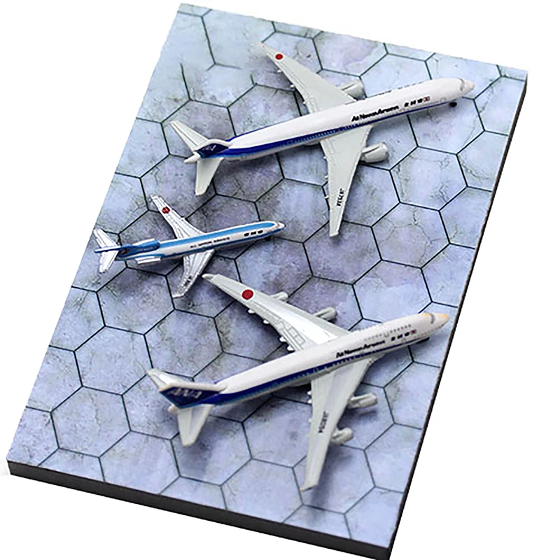 Static Airport Runway Platform Deck Model Sand Table Aircraft Scene Landscape Layout Diorama Kits 1Pcs