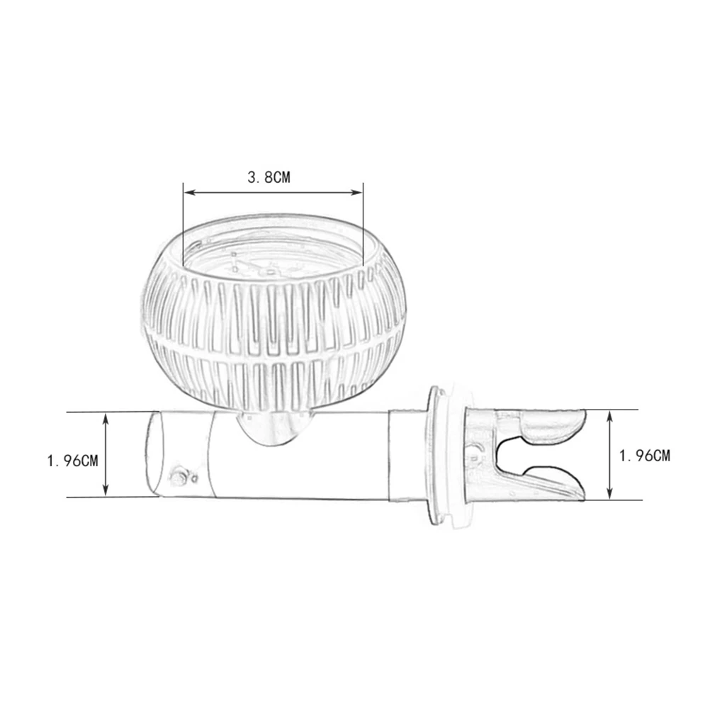 1pc Manometro Aria 0-5Psi Durevole Accessorio Marino Per Gommone Kayak In Gomma Tavola Da Surf Con Pompa Valvola
