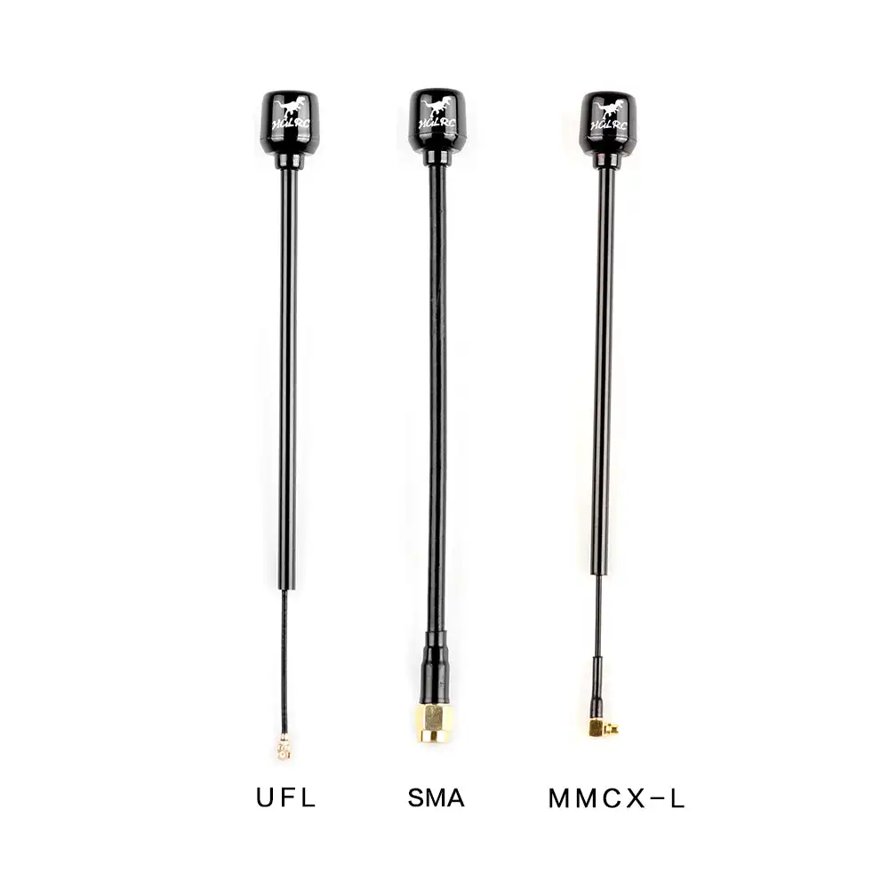 HGLRC FPV Antenna 5.8GHz Omnidirectional High Gain Long Range SMA UFL MMCX Connector for Drone Racing Freestyle Quadcopter