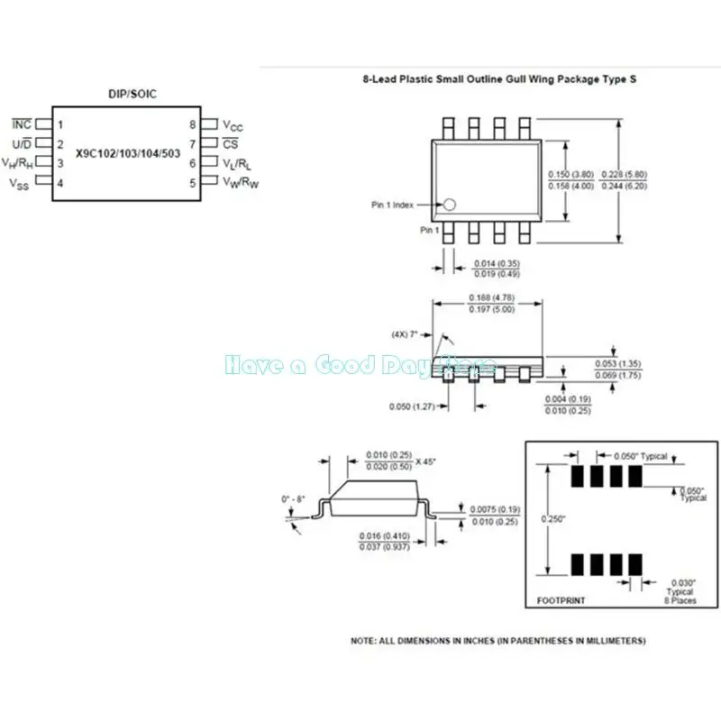 462D 100KΩ Digital Potentiometer Module with 100Taps Precise Adjustment for Projects Sensors Signals Control Applications