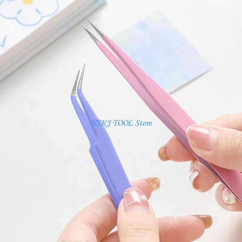 Pinzetta multifunzione L8RC Pinzetta portatile in acciaio inossidabile Strumento per marcare album