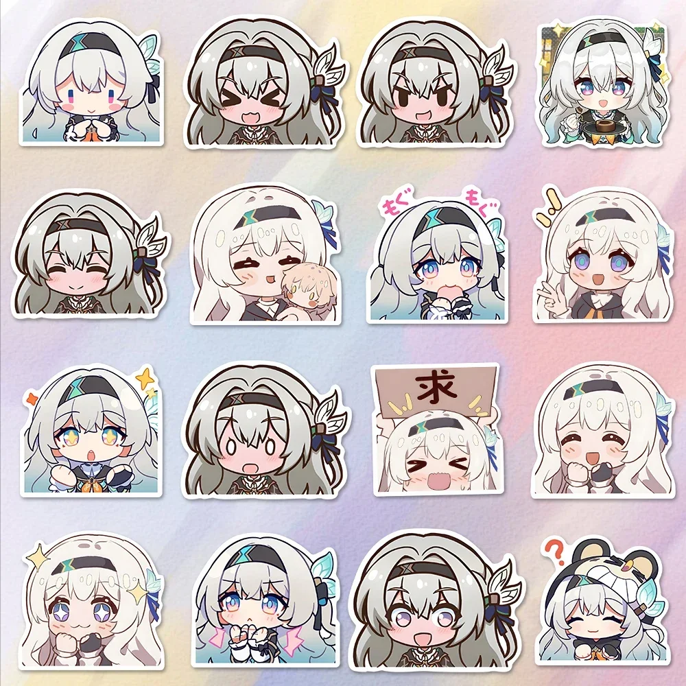 Honkai: Star Rail Firefly аниме студенческий скейтборд мотоцикл наклейки водостойкая наклейка на чашку сотовый телефон планшет наклейка на чемодан