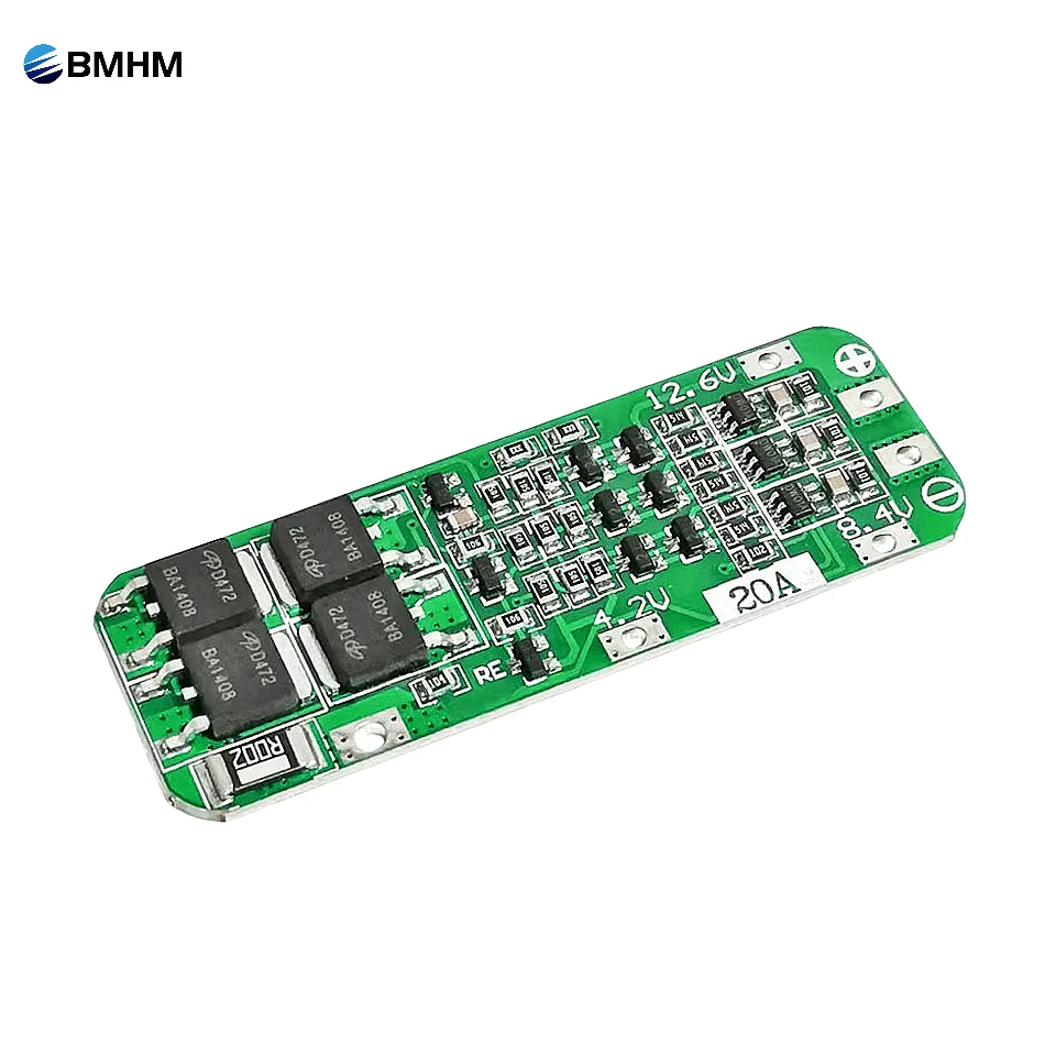 3S 20A Li-ion Battery 18650 Charger PCB BMS Enhanced Protection Board for Rig Motor 12.6V Power Module 11.1V with Recovery 12V