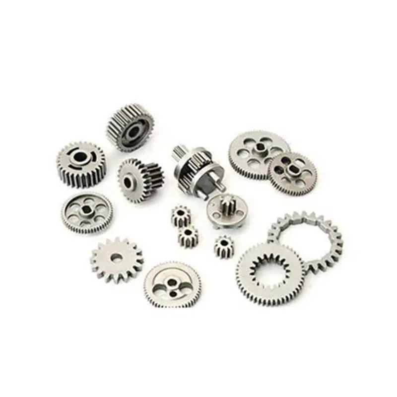 OEM MIM Steel Powder Metallurgy Small Sintered Pinion Parts Metal Gear