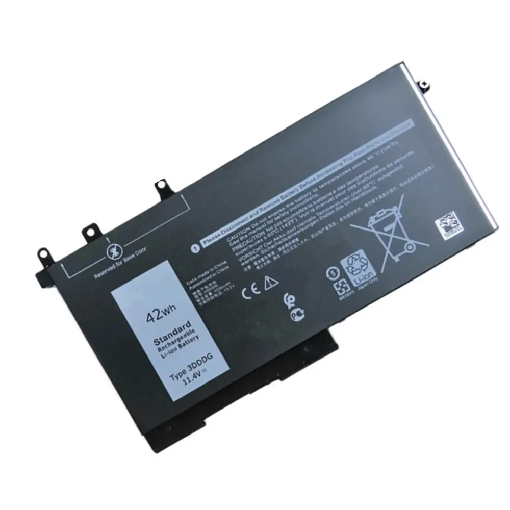 3DDDG 11.4V 42WH Laptop Battery For Dell Latitude E5280 E5480 5288 5580 5490 5491 5591 5495 080JT9 03VC9Y Series