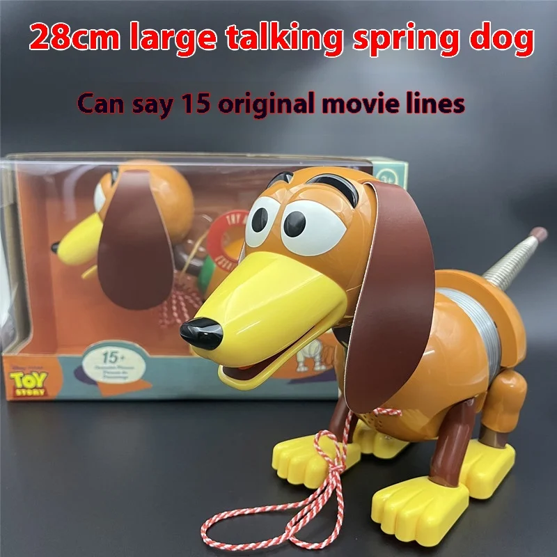 Authentic Disney Pixar Toy Story 4 Elastic Puppy Shepherd Action Doll Handmade Toy Puppy Animal Anime Doll Children's Gift