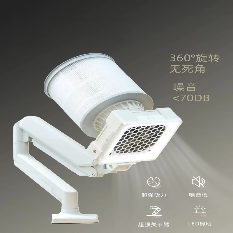 HEPA Pleated Replacement Filter for 36W Desktop Nail Dust Collector Salon Manicure Dust Filter Spare Part