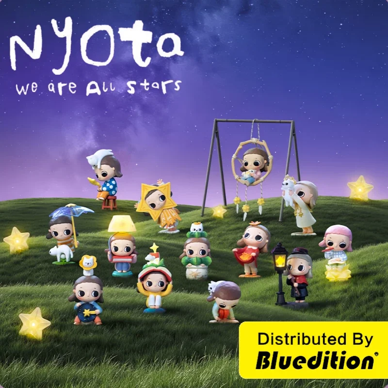 

POP MART Nyota We Are All Stars Series Blind Box Figure Collectible Fashion Play Desktop Ornament Cute Doll Gift For Anime Fans