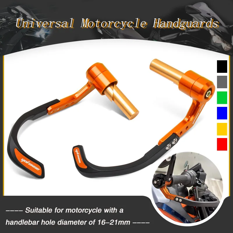 

Motorcycle CNC 7/8" 22mm Handlebar Grips Guard Brake Clutch Levers Guard Protector Fit For DUKE390 DUKE250 2024 2025