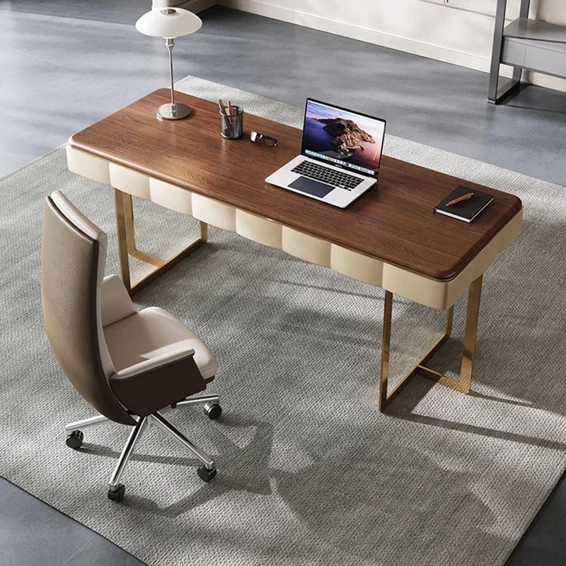 Minimalist Desk Office Table Workshop Acrylic Computer Desks Executive Writing Auxiliary Multifunctional Tables Conference Home