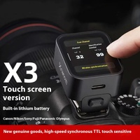 Godox X3 TTL HSS 2.4G Wireless Flash Trigger OLED Touch Screen Transmitter Quick Charge for Canon Nikon Sony Fujifilm