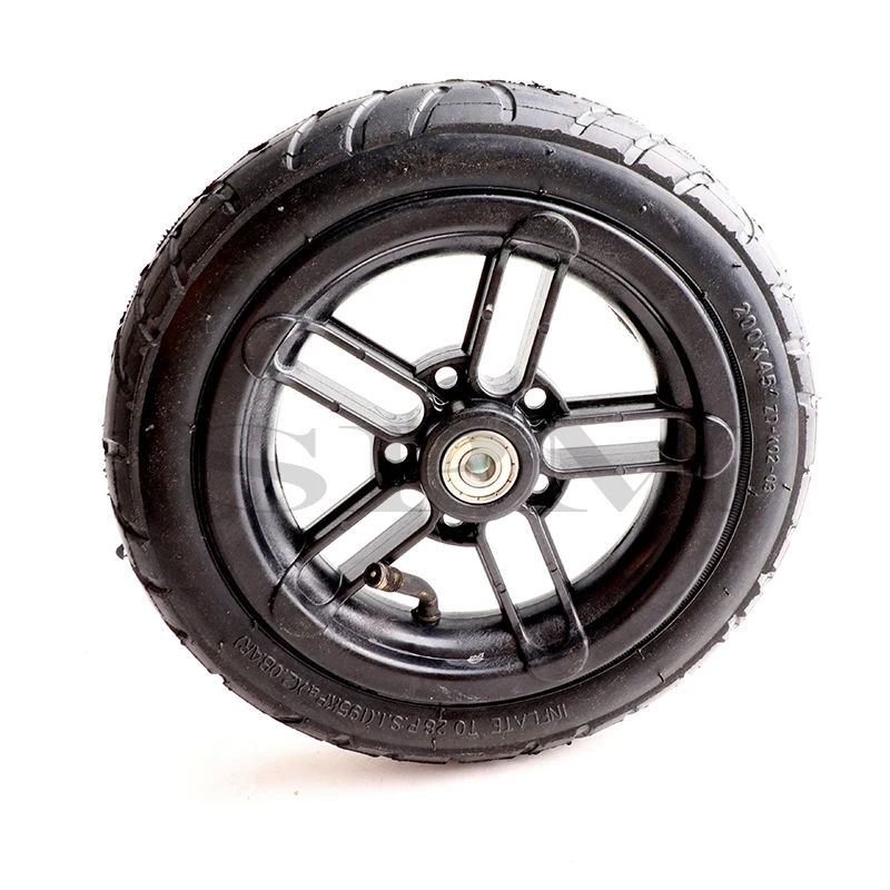 8 Inch 200x45 Inflated Wheel For E-twow S2 Scooter M8 M10 Pneumatic Wheel With Inner Tube 8\