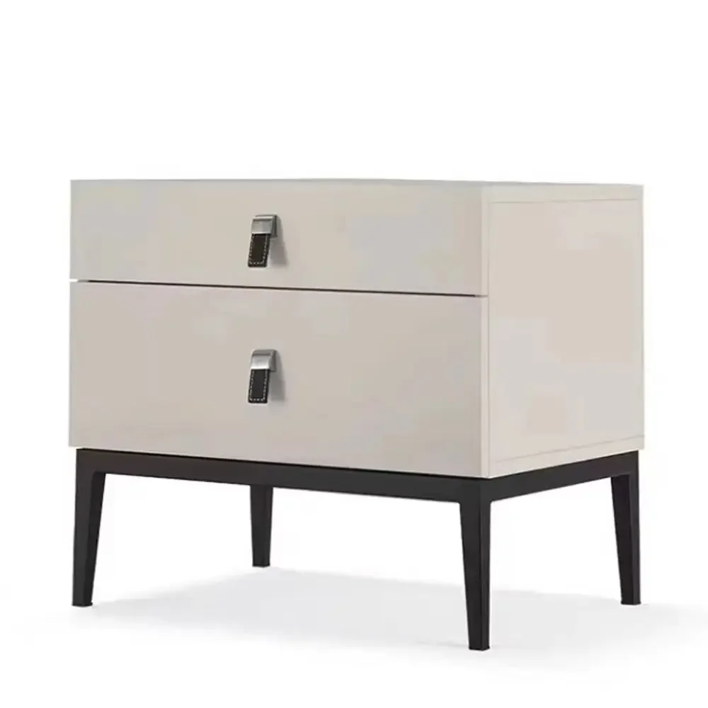 Discount Price Modern Bedroom Wood Night Stands Minimalist Style Multifunctional Bedside Table Smart Nightstands