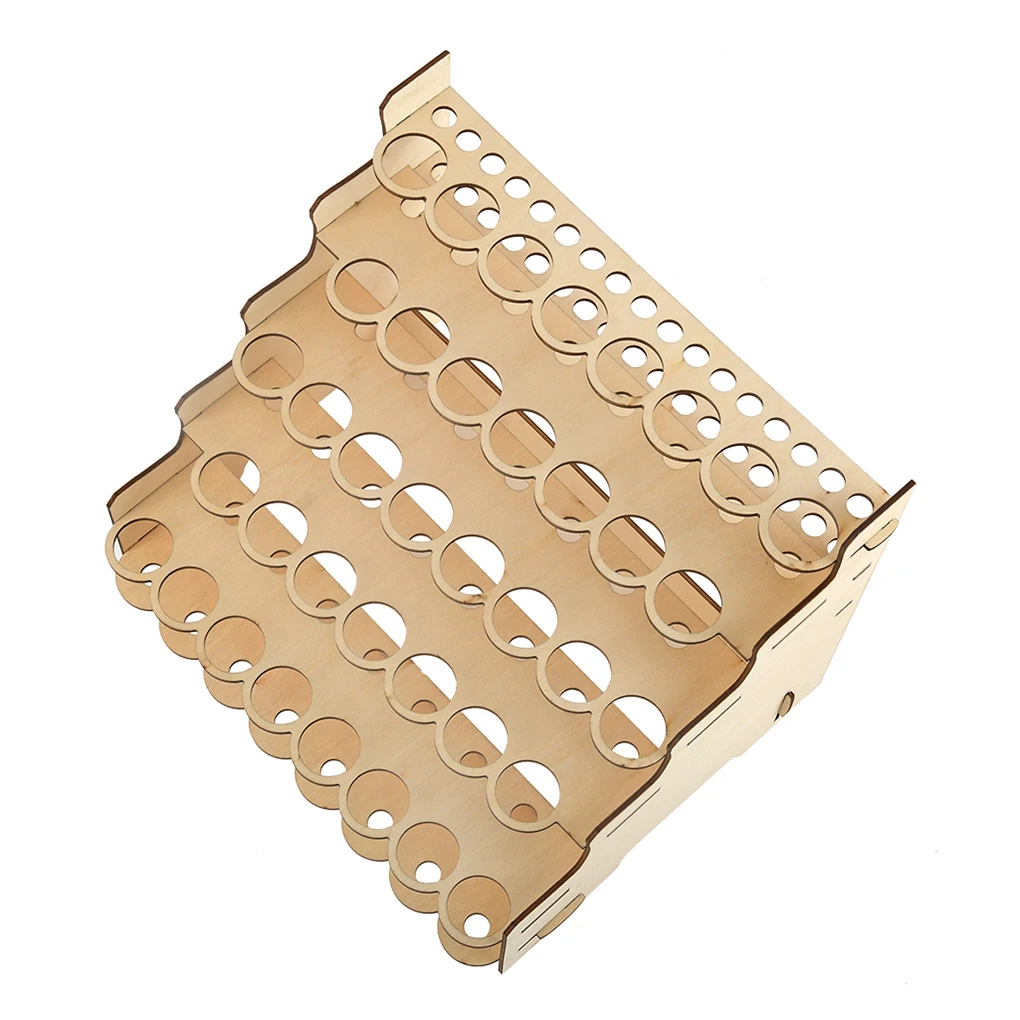 

Модельный органайзер для краски, многослойные держатели для инструментов, полка для пигментов «сделай сам», с несколькими слотами для хранения, организации использования, тип 2