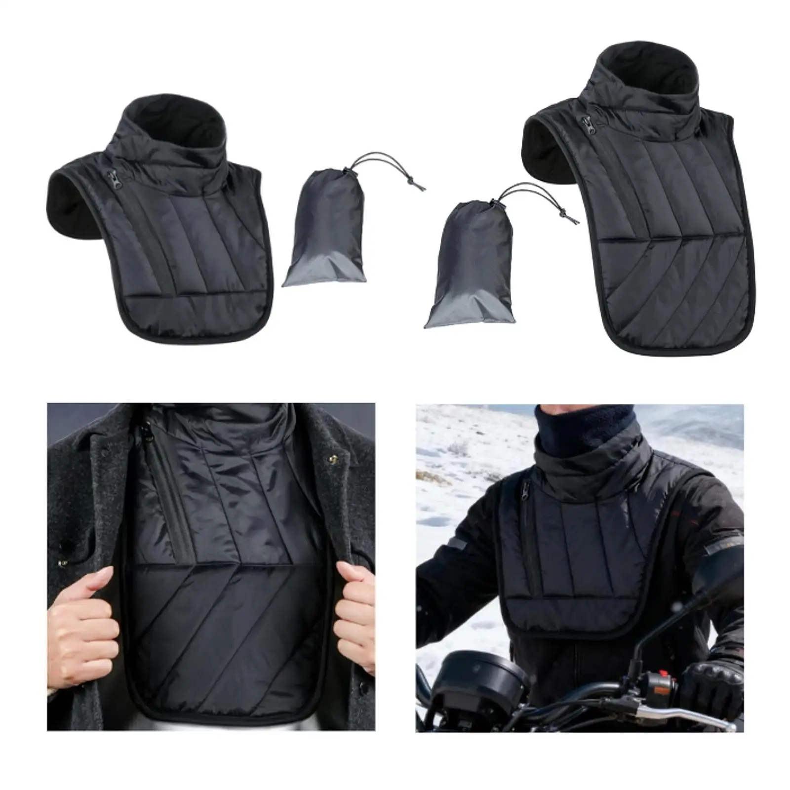 

Мотоциклетная грелка для шеи, защита груди, легкая защита от ветра для шеи