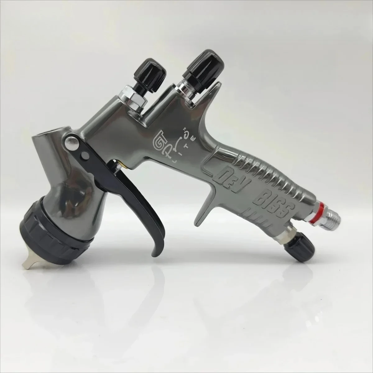 Car Paint Spray Gun GTl Pro Spray Gun TE20/T110 1.3mm/1.8mm Nozzle Gray with Mixed Glass Water-based Air Spray Gun