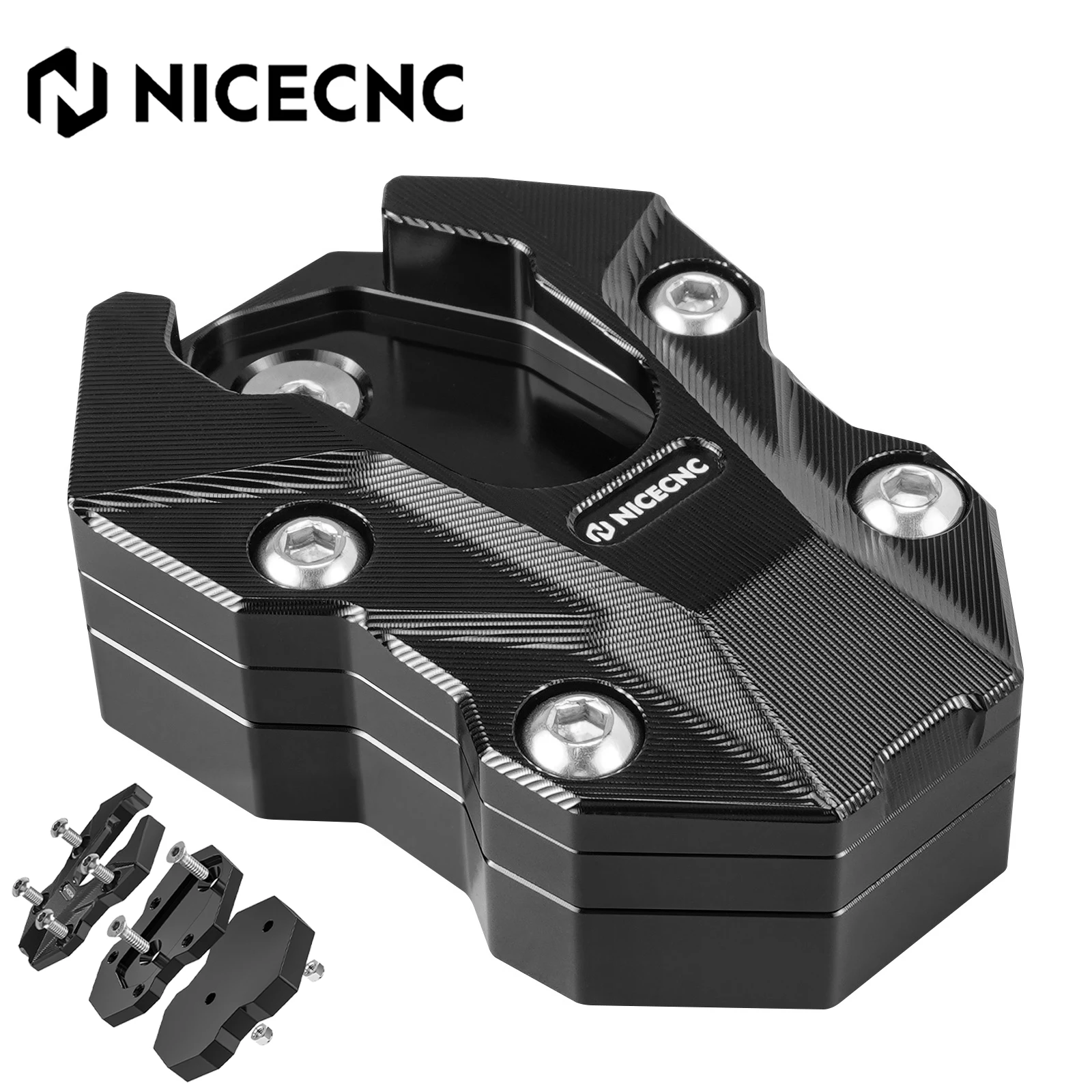 

For BMW R1300GS R1300GS Adventure 2024-2025 (With Adaptive Height Adjustment Suspension) Kickstand Side Stand Extension Plate