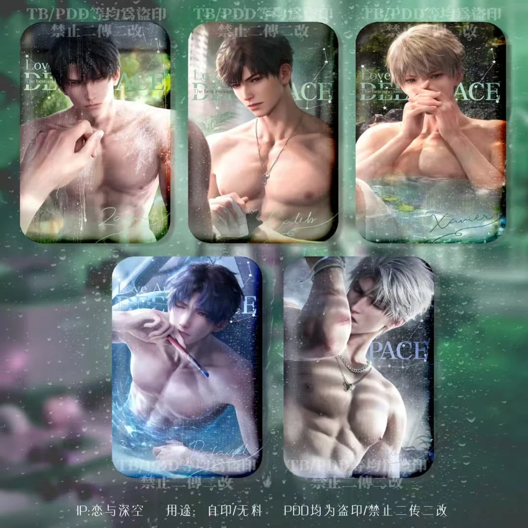 أنيمي الحب والفضاء العميق رافاييل زين كزفيا سيلوس كاليب تأثيري جديد مستطيل Squelch شارة ظهره قلادة هدية عيد ميلاد