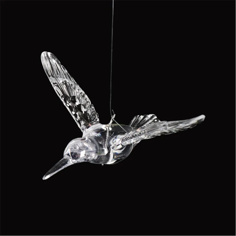 Wedding Acrylic Transparent Bird Crystal Hummingbird Wedding Ceiling Ceiling Lighting Festival Party Supplies