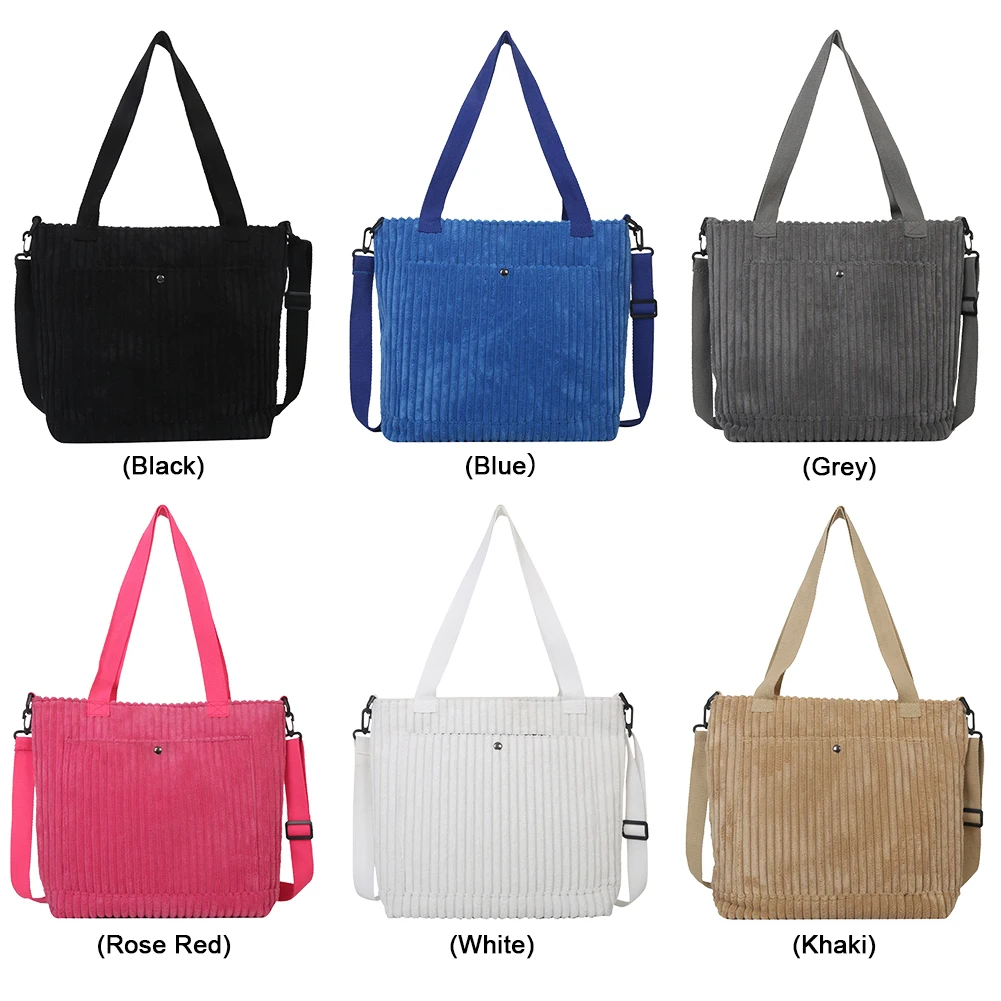 المرأة حقيبة تسوق سعة كبيرة حقيبة رافعة عادية سروال قصير بلون الترفيه الإناث الفتيات حقيبة يد