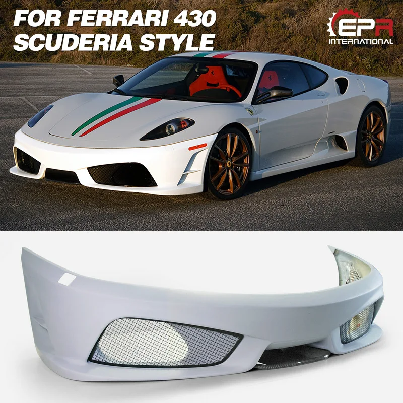 

Suitable for Ferrari F430 SCUDERIA model, front face insurance bar, large surround modification