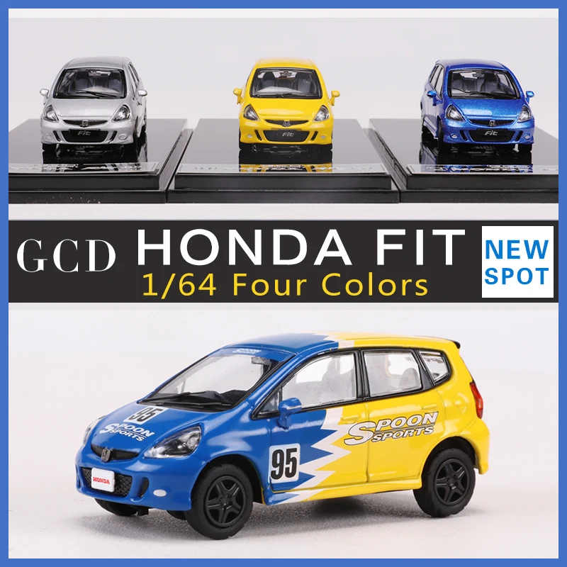 GCD 1:64 Honda Fit Sport 1 GD Diecast Model Car