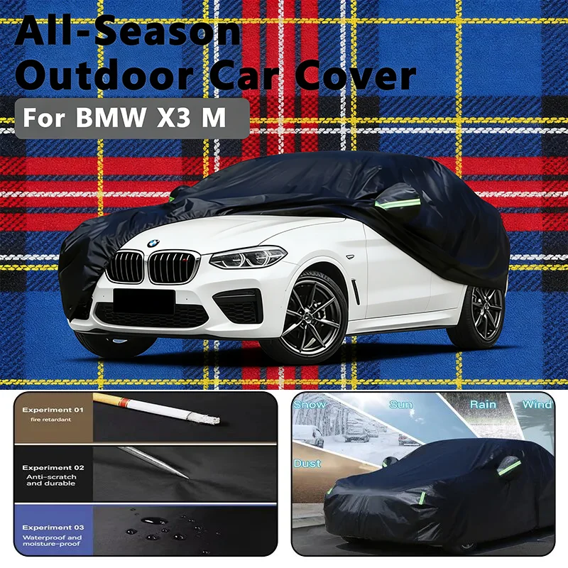

Car covers for BMW X3 M Outdoor Protection Full Car Covers Snow Cover Sunshade Waterproof Dustproof Exterior car accessories
