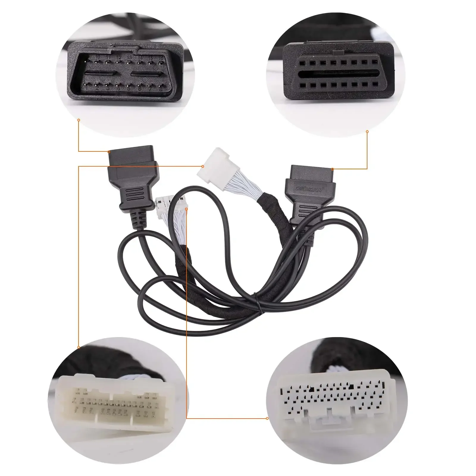 OBDSTAR FP-30 Kabel für Toyota 30PIN Kabel, 4A 8A-BA Alle Schlüssel Verloren Bypass PIN Kompatibel mit X300 DP Plus/G3/ X300 Pro4 – Detail 5