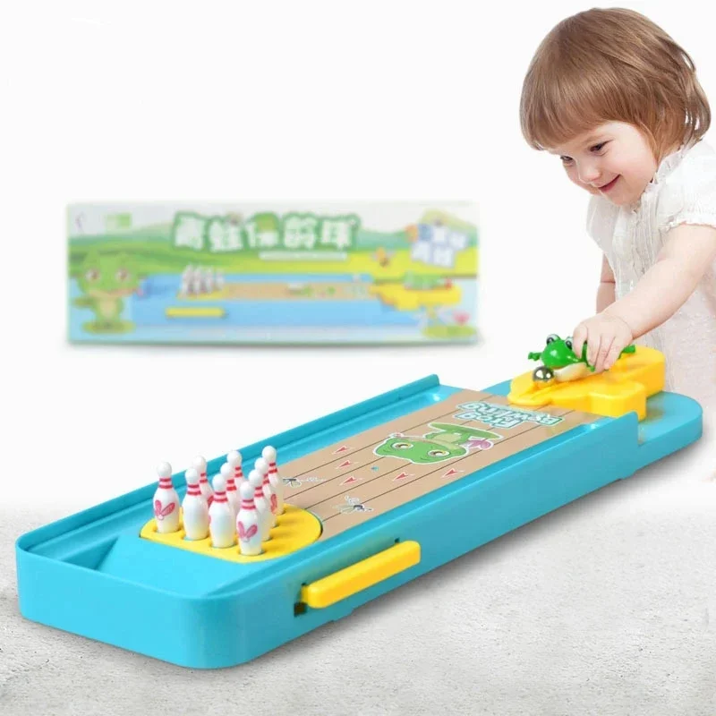 Babys pielzeug für Kinder Mini-Bowling-Spiele Eltern-Kind interaktive Brettspiel Tisch Tischplatte Kinderspiel zeug Jungen und Mädchen Schreibtischs pielzeug