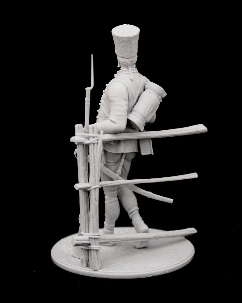 1/24 مقياس 75 مللي متر يموت الصب الراتنج نموذج لجسم عدة الجندي النمساوي القديم هواية ألعاب مصغرة المفككة غير مصبوغ الديوراما