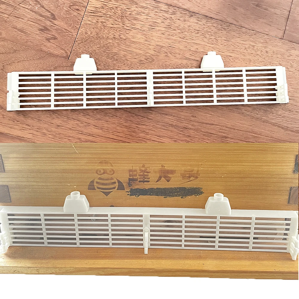 

4PCS Queen Bee Reducer Porch Excluder Blocking Prevent From Escaping Entry Of Hive Gate Entrance 41cm 4.3mm Gap Beekeeping Tools