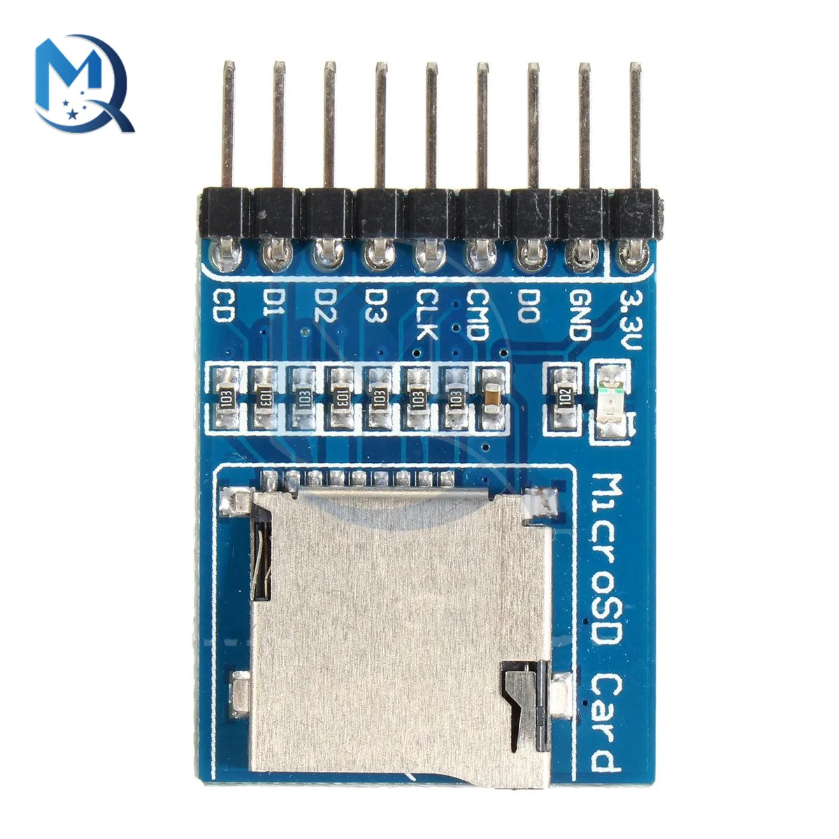 9 Pin Storage Expansion Board Mini Micro SD TF Card Reader Reader Memory Shield Module With Pins For Arduino Promotion