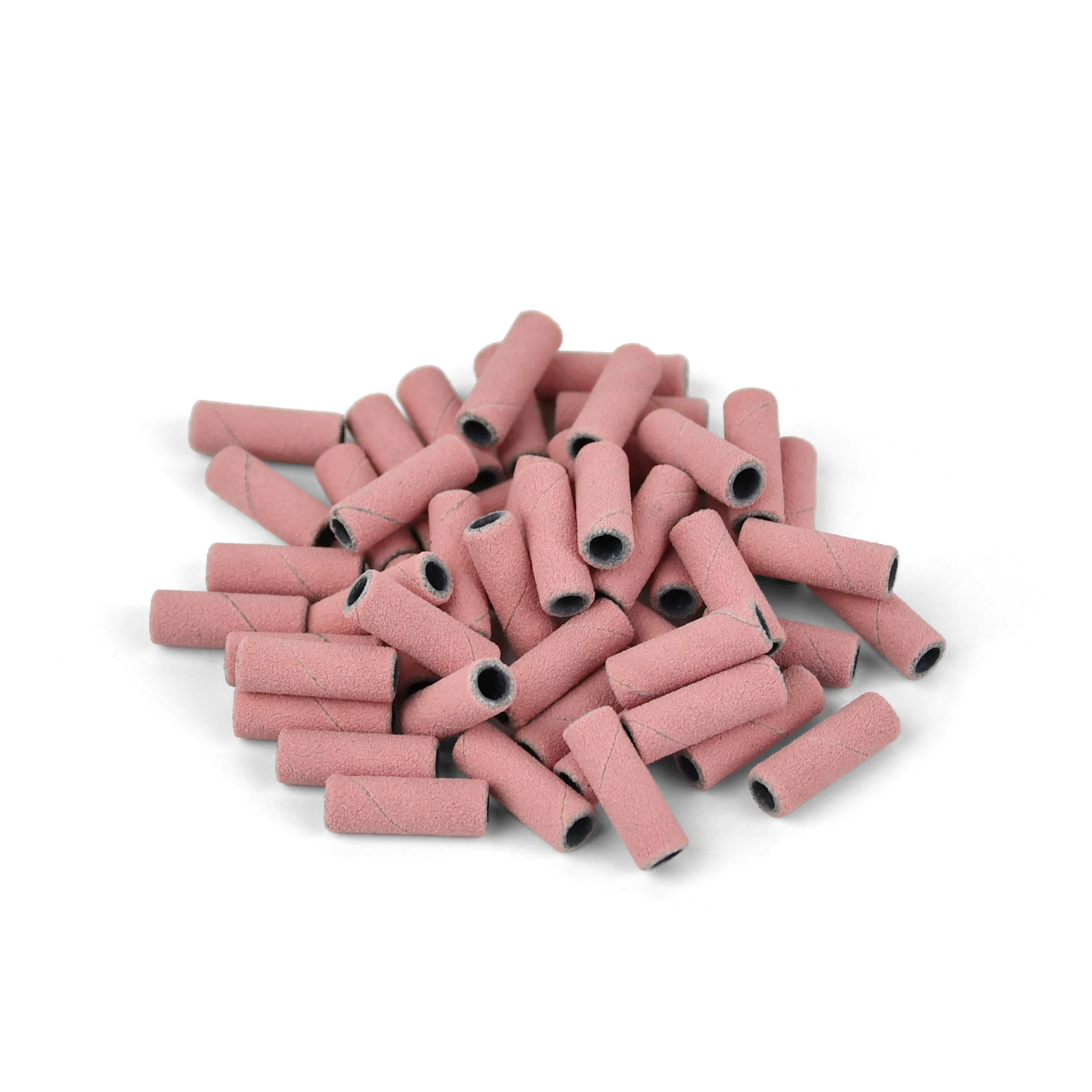 10000Pcs/Carton Nail Drill Bits Sets Pink 3mm Mini Sanding Bands Kits Manicure Accessories Tools