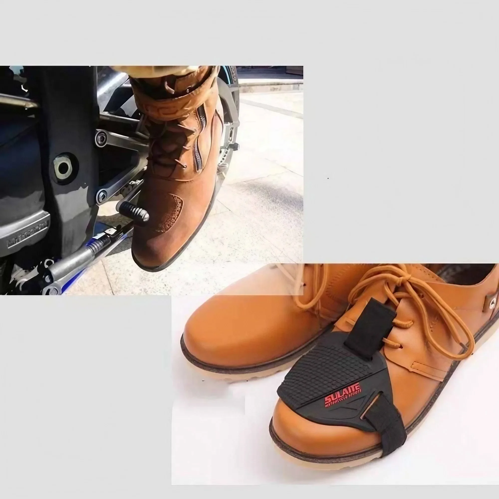 Motorbike Rubber Motorcycle Gear Shifter Shoe Protector Waterproof Anti-Slip Boot Cover Protective Gear view 2