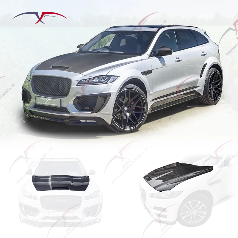 

Car Hood Body Kit Decorative Parts Suitable for F-pace 2016-2020 Modified Hood