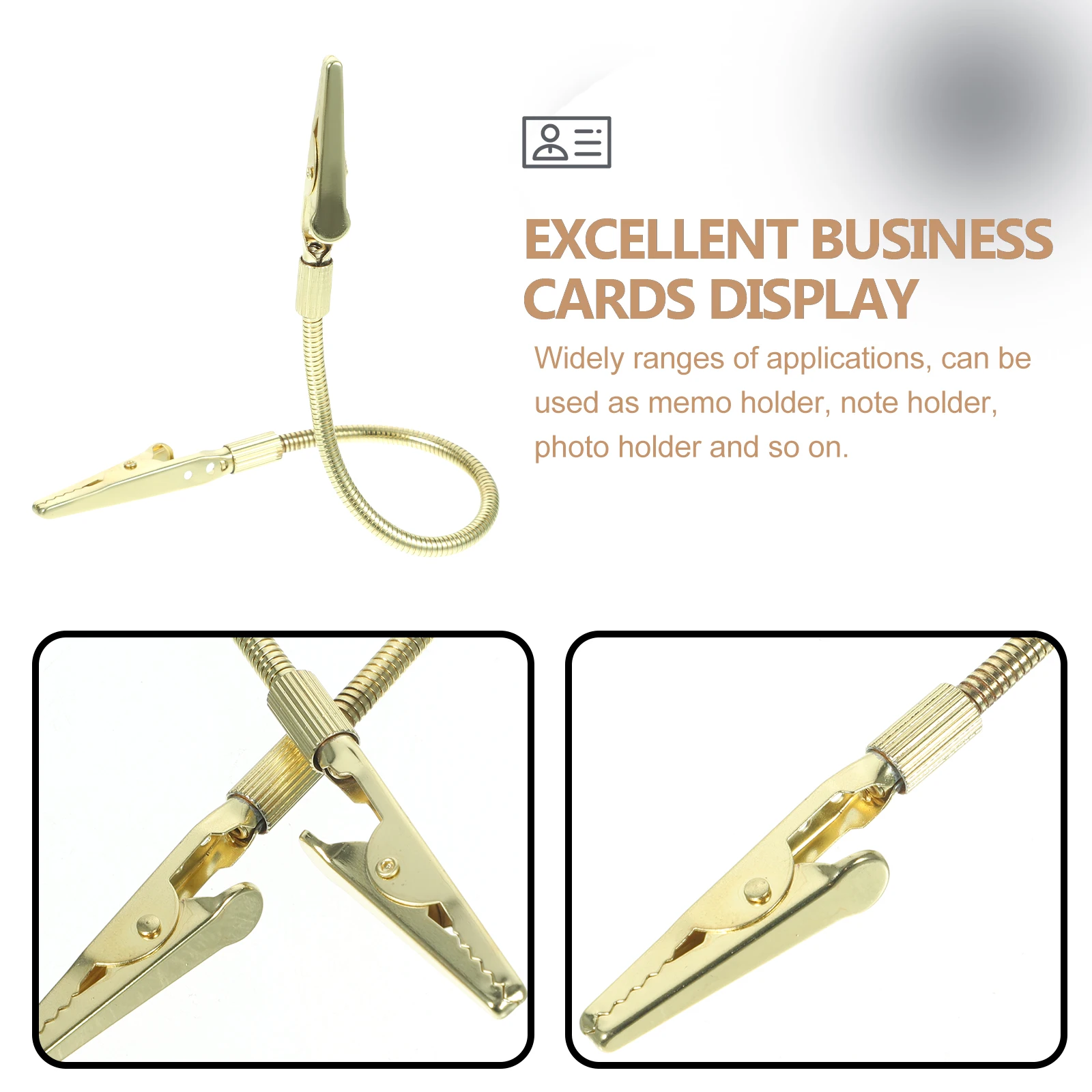 

Soldering Wire Fixing Tool Krokodilklemmen Fotoklammern Deko Alligator Clips Fotohalter Biegbare Metalldraht Fotocliphalter